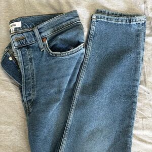 Re/Done 90s High Rise Ankle Crop